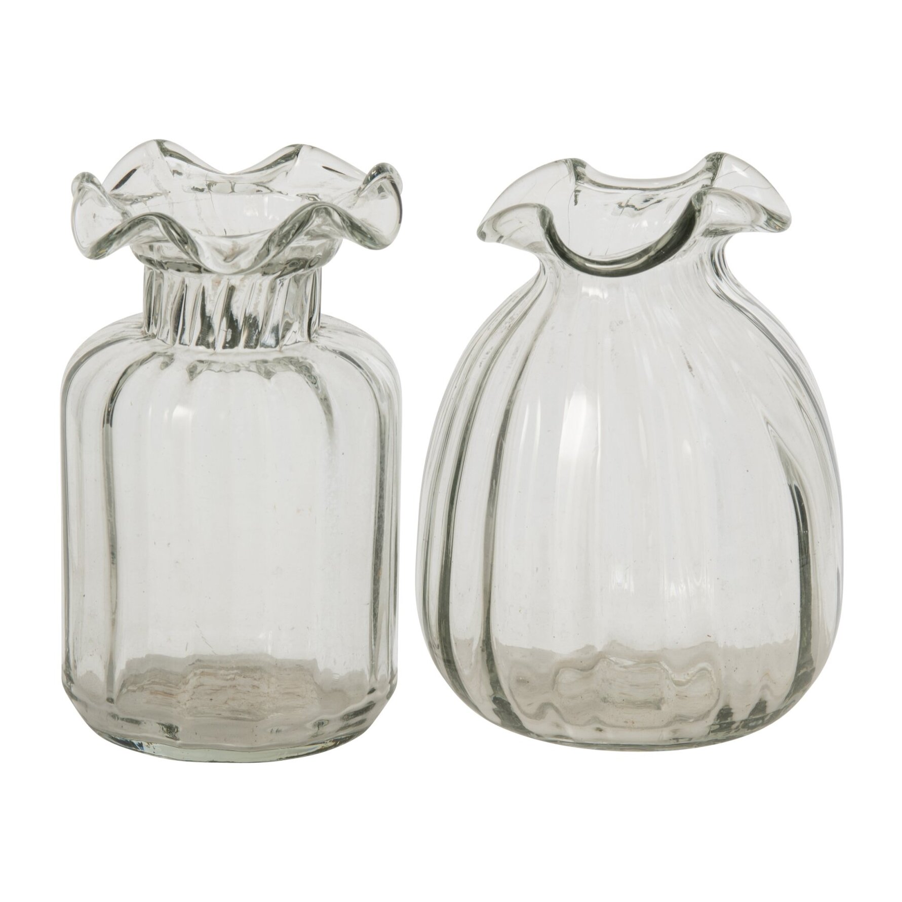 J-Line 2 vases - verre transparent