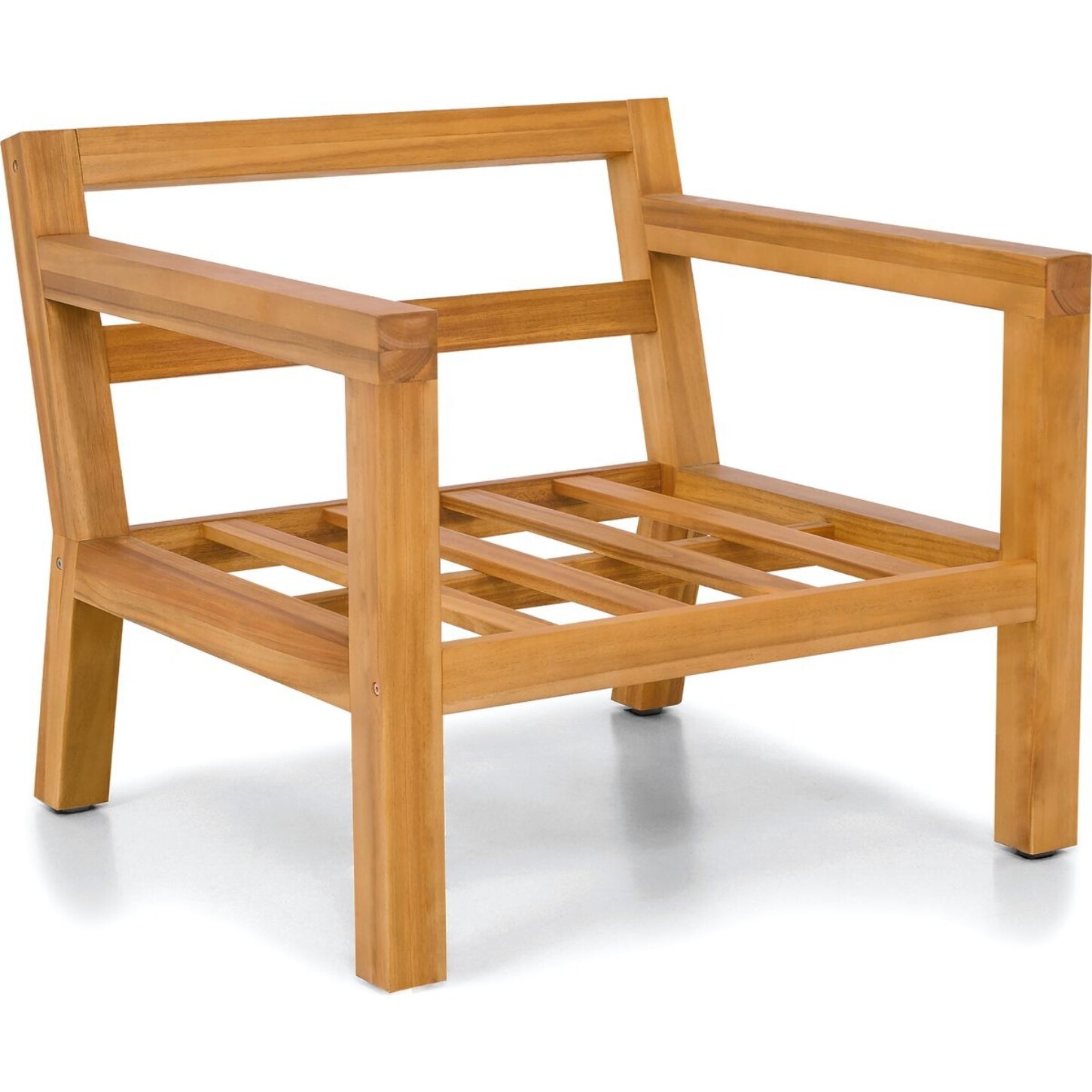 Salon de jardin 4 places en bois FSC - PALAU