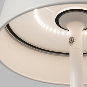 TOC 1500 Lámpara pie de salón blanco