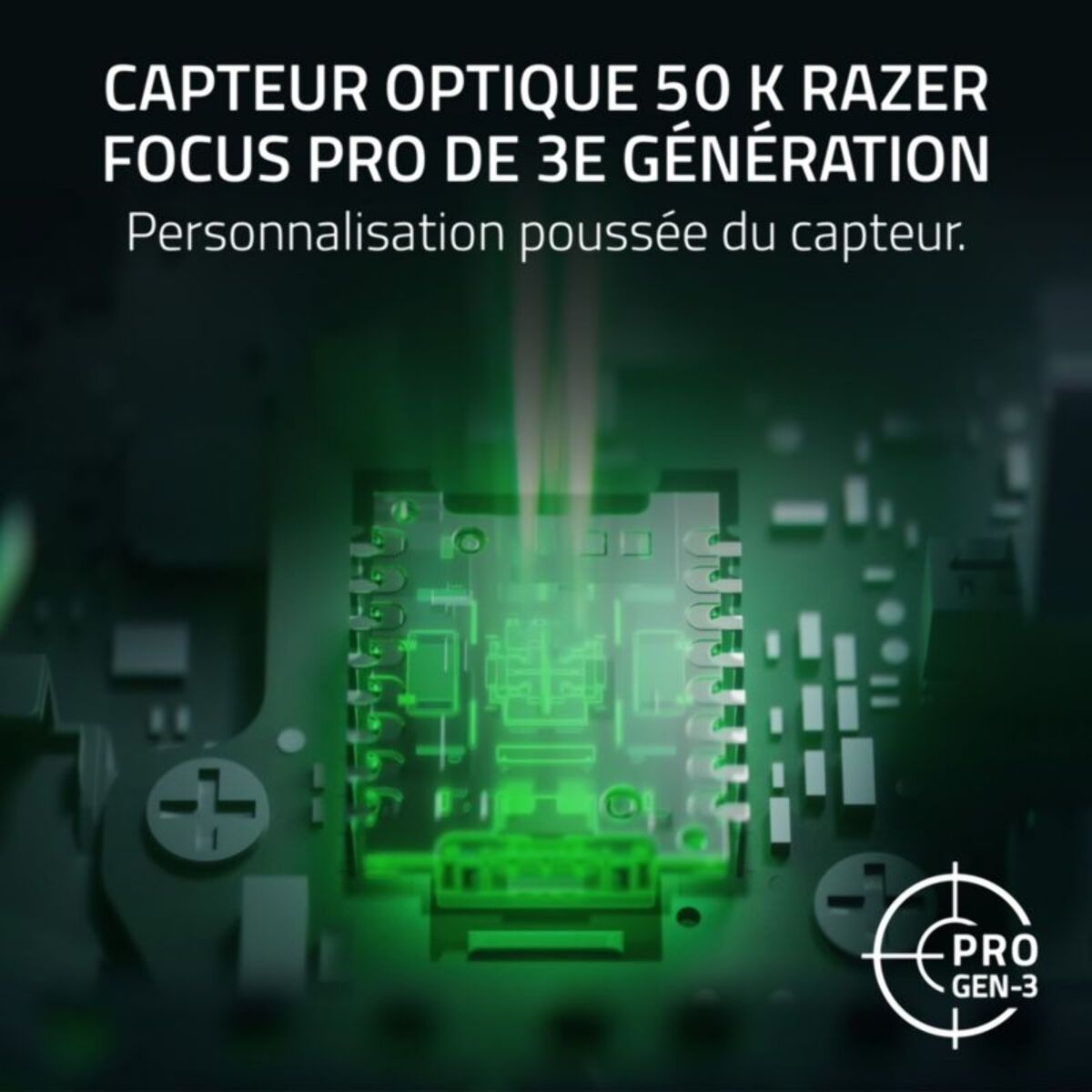 Souris Gamer Sans Fil RAZER VIPER V4 PRO NOIR