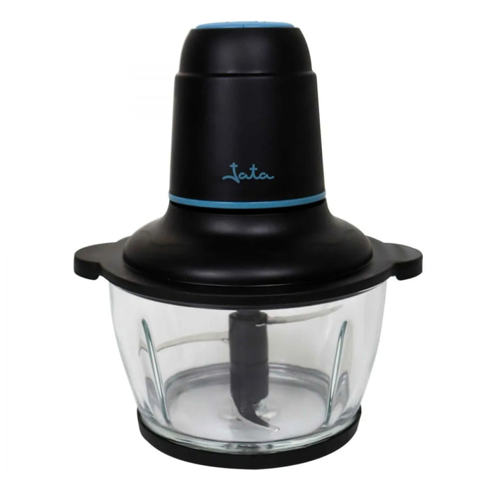 Picadora eléctrica JATA JEPC1250 con 4 cuchillas para picar alimentos o hielo. Capacidad: 1,5 litros