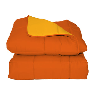 TRAPUNTA INVERNALE ELEGANT-ARANCIO/GIALLO SINGOLA