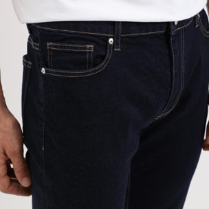 Pants denim stretch 5 tasche Polo Club St Martin Blu