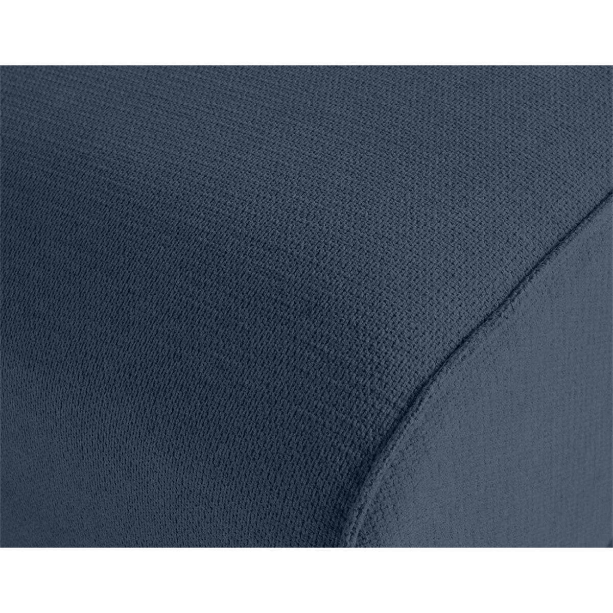 Suaro - Module d'angle réversible en tissu texturé - Bleu