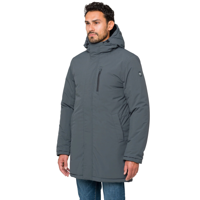 Parka LATEMAR imbottito impermeabile grigio