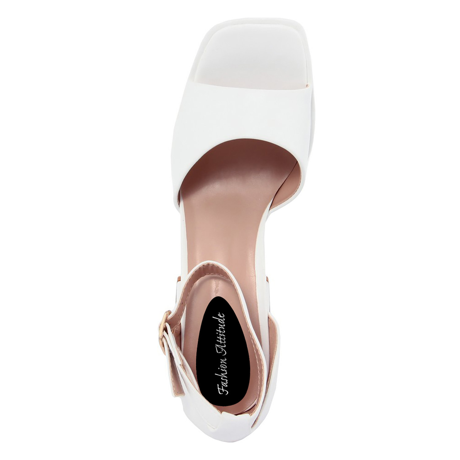 Sandali con tacco Donna colore Bianco