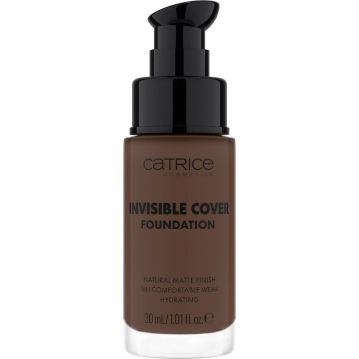 Invisible Cover Foundation - Fond de Teint Couvrant Invisible Fini Mat 30ml