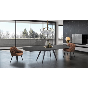 Tomasucci Table extensible LUKA 2 Noir