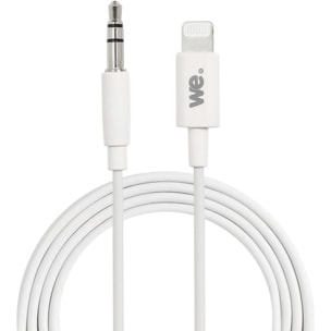Adaptateur Jack WE Cable jack 1M vers lightning
