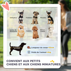 Poussette buggy pliable chien chat panier rangement porte-gobelets tissu 300D Oxford imperméable 4 roues bleu