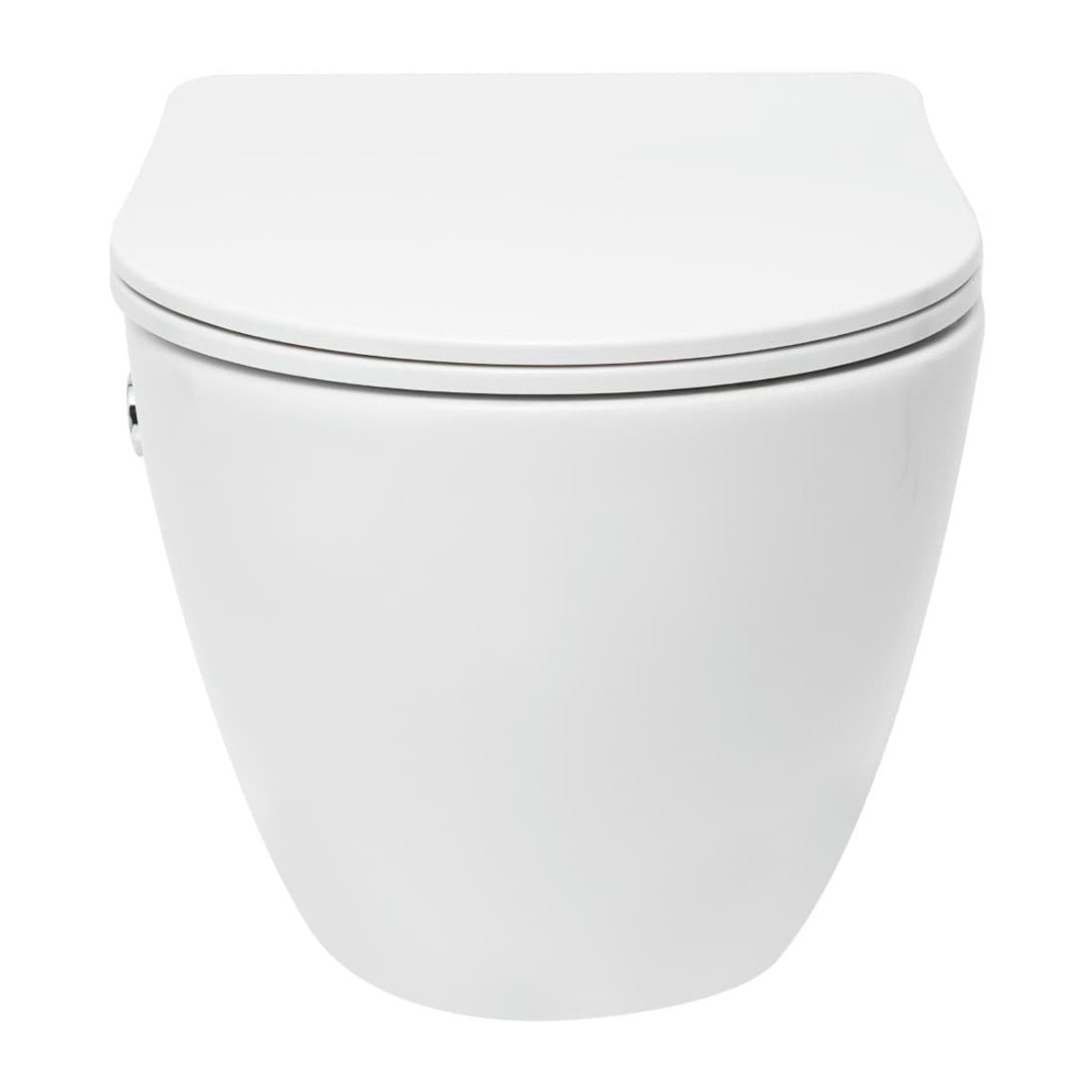 Fusion WC japonais suspendu sans bride, chasse d'eau Vortex + abattant SoftClose, blanc (SATFUS11BFC)
