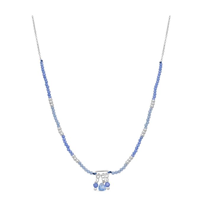Collar Ilkan acabado plata