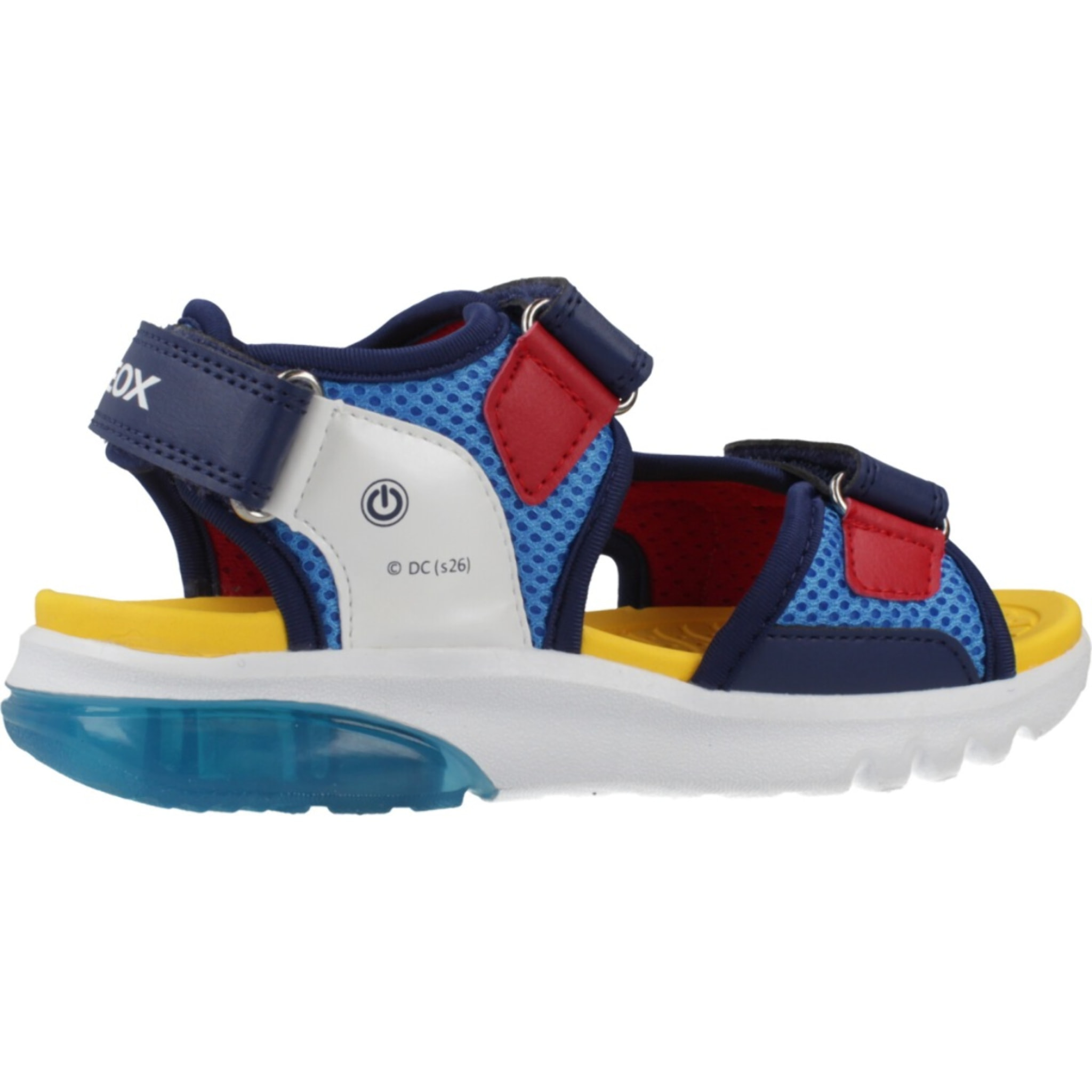 Sandalias Niño de la marca GEOX  modelo J SANDAL CIBERDRON B AZUL
