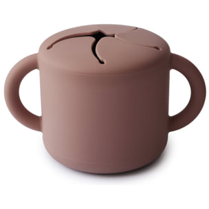 Mushie Taza Para Snack Silicona Solid