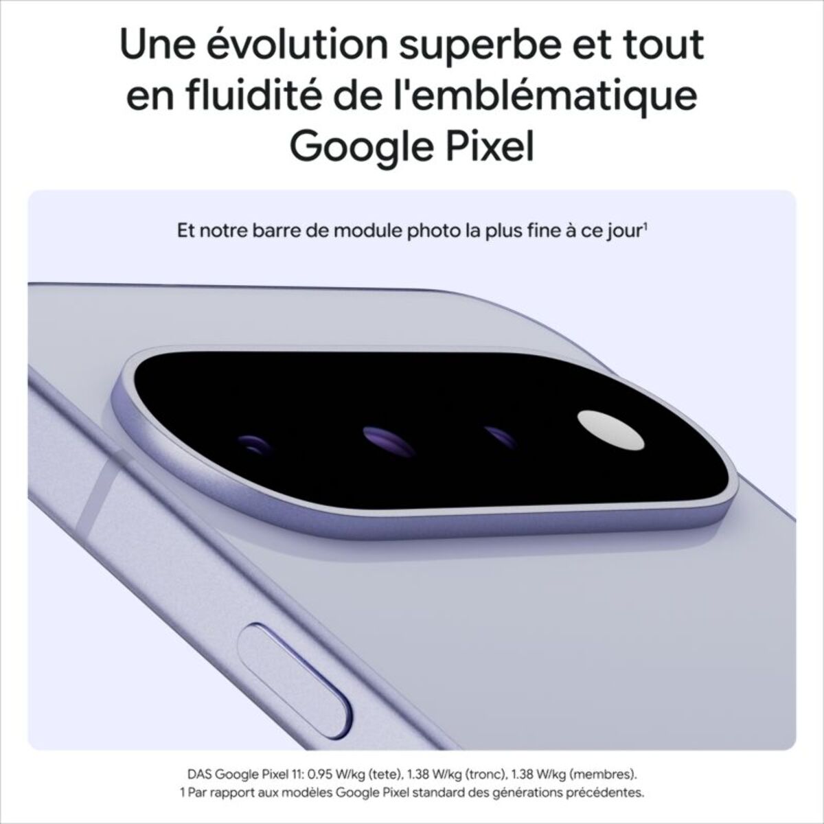 Smartphone GOOGLE Pixel 11 5G  512Go Noir Volcanique