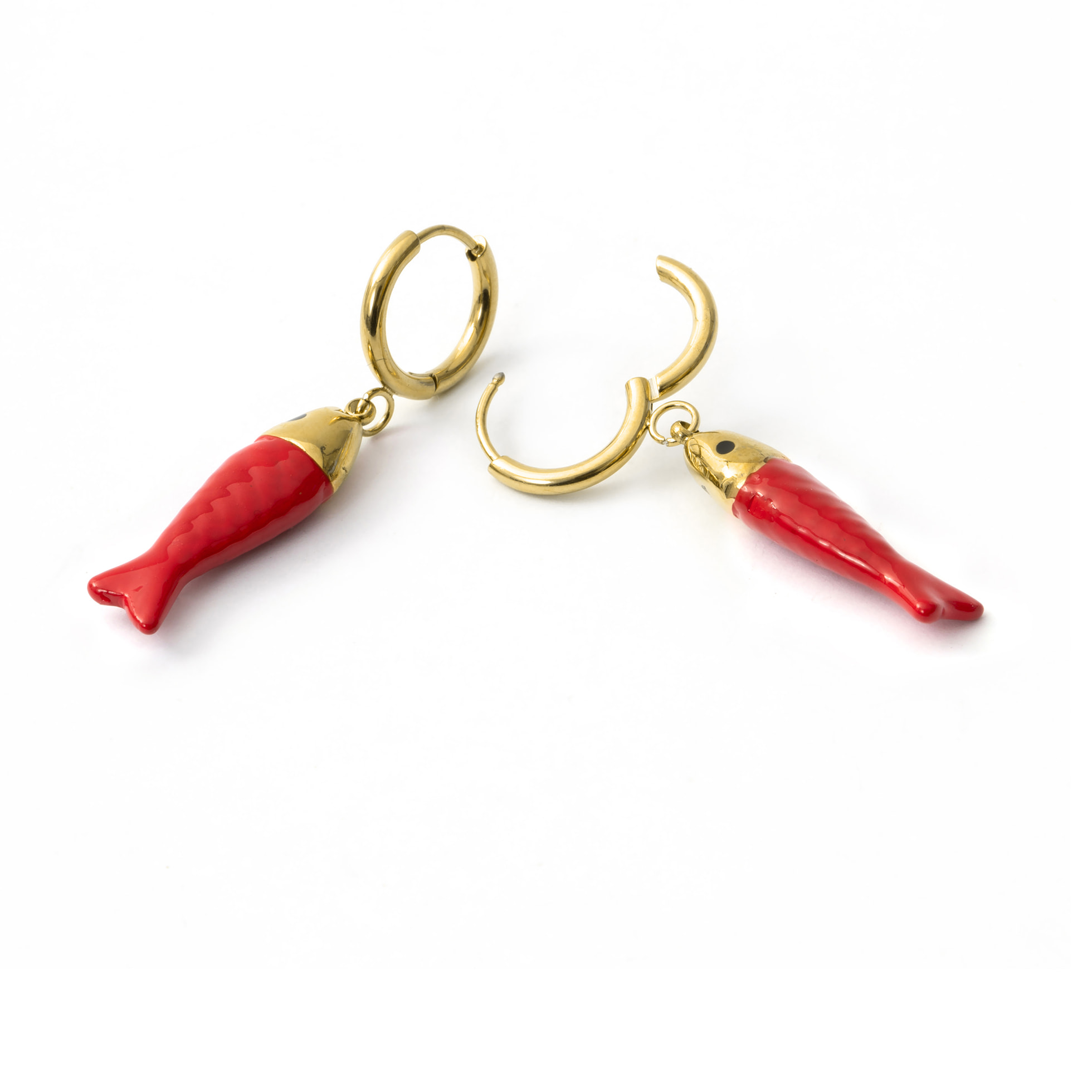 Pendientes Sme acabado oro amarillo 18k