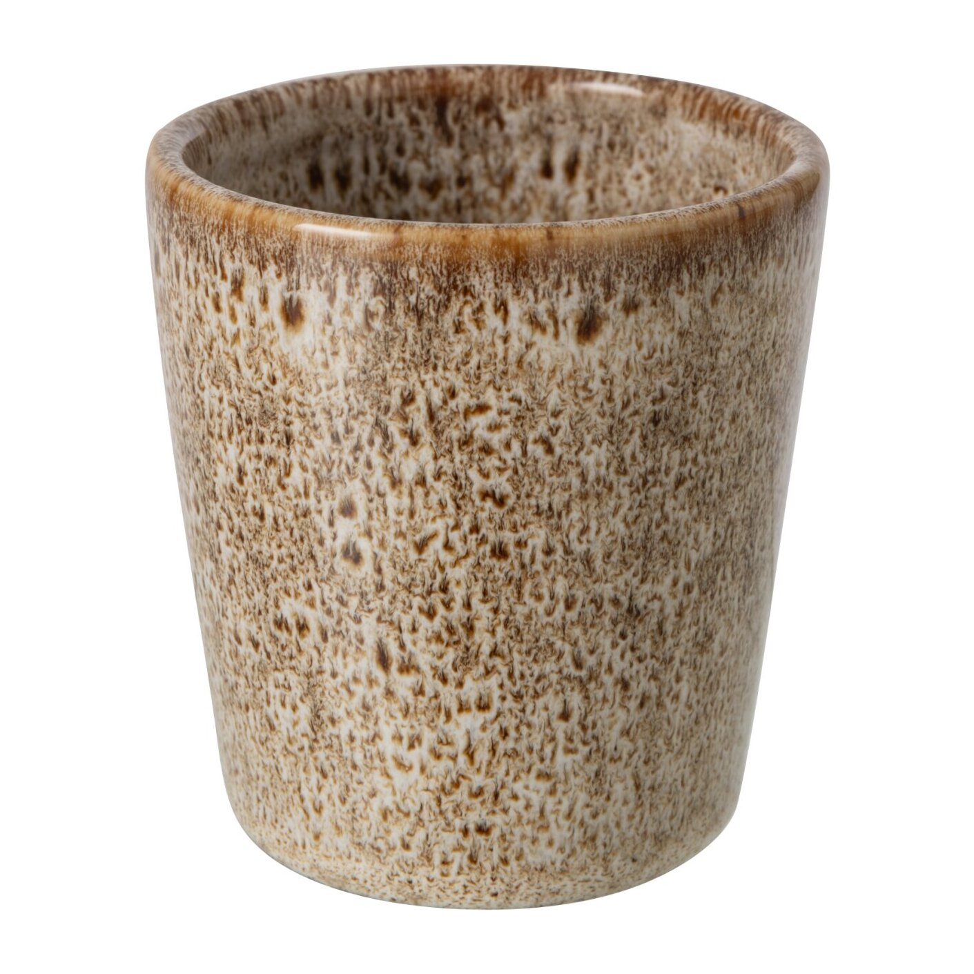 J-Line boîte de 4 tasses - porcelaine - taupe