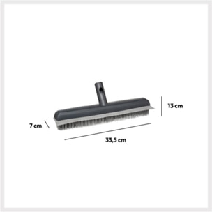 Tête de balai caoutchouc Gris Click & Clean