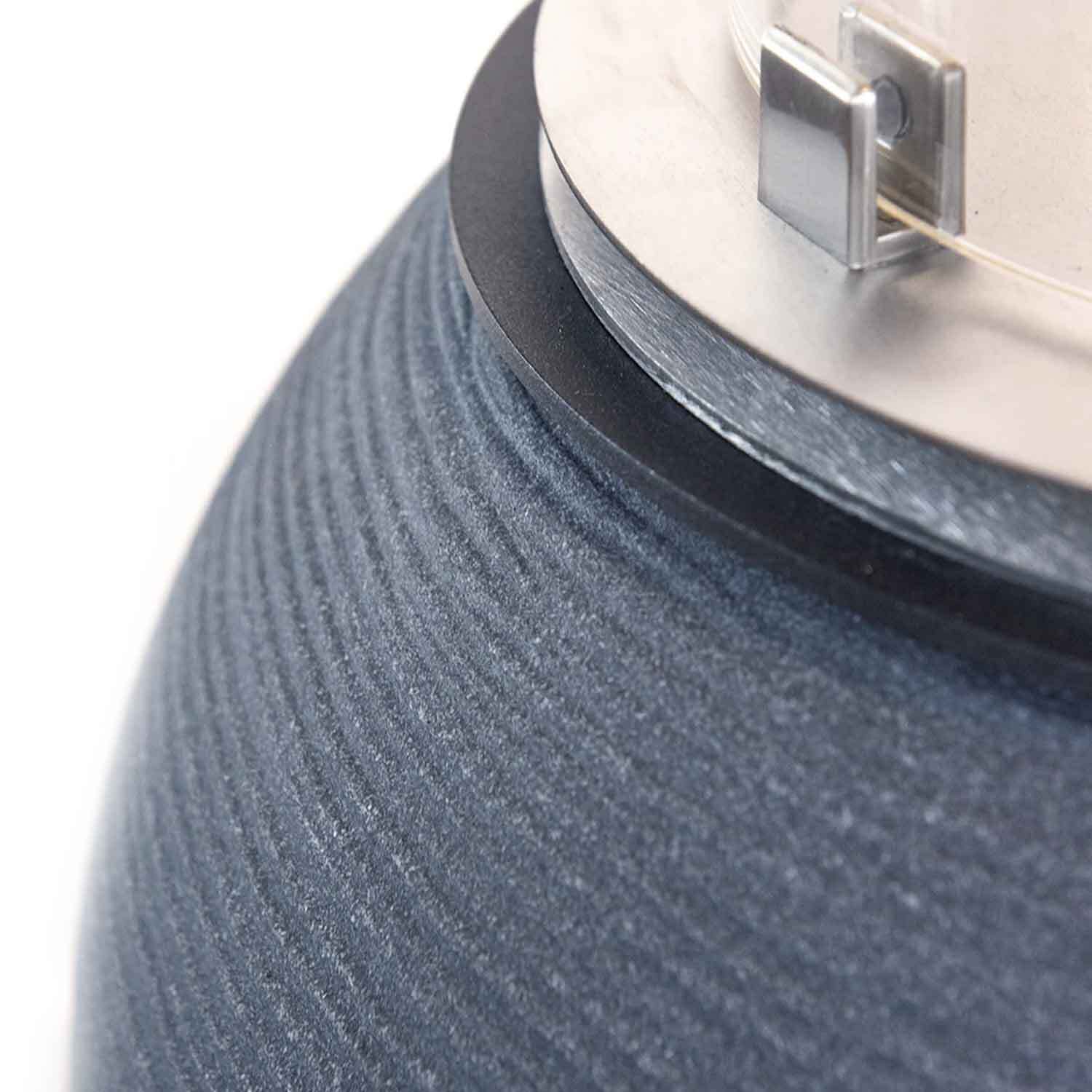 Botticelli - Camino a bioetanolo da terra, braciere da giardino Ø 40xH54 cm, colore grigio