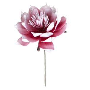 Ninfea artificiale - Pezzi 6 - 20xH70xD10cm - Rosa Chiaro - Bianchi Dino SPA