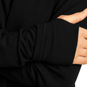 Sudadera ECOON modelo La diagonale des Fous en color Negro