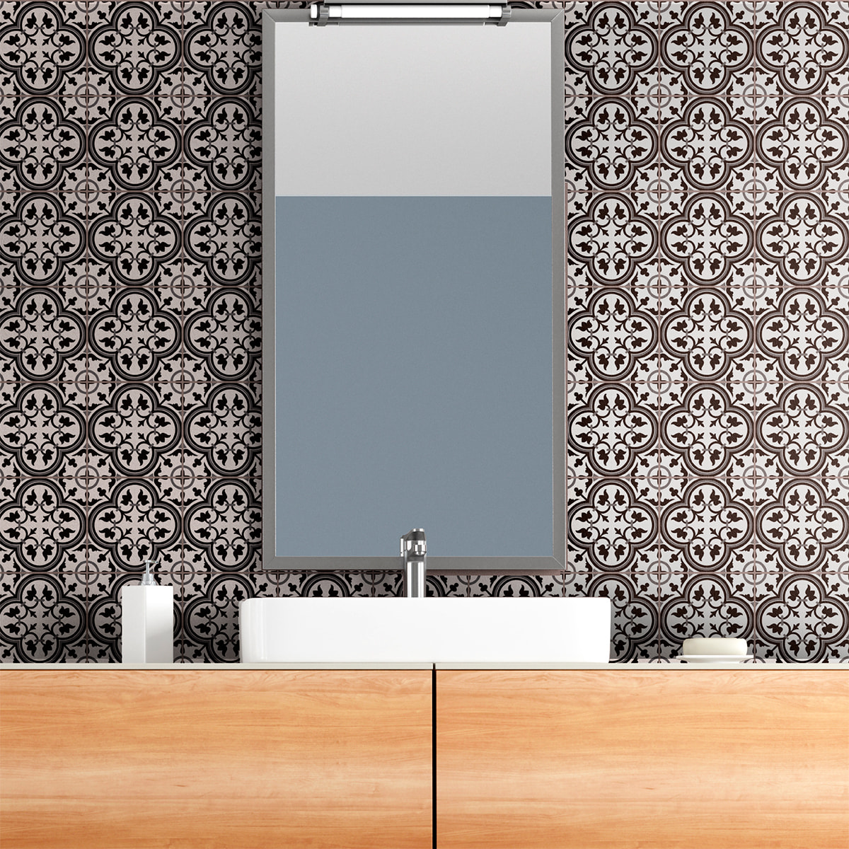 Stickers muraux - Sticker Mural Carrelage adhésif Cuisine Salle de Bain - 9 STICKERS CARRELAGES AZULEJOS IOLANDA