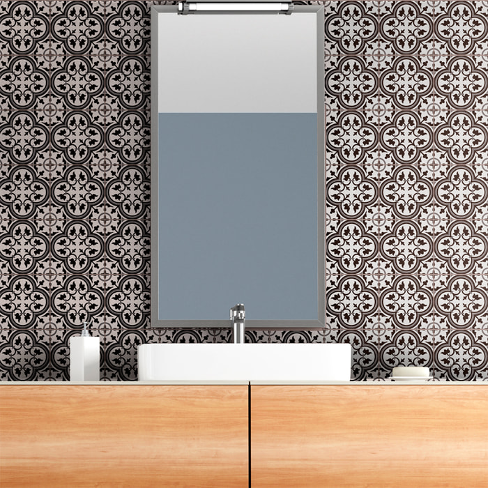 Stickers muraux - Sticker Mural Carrelage adhésif Cuisine Salle de Bain - 9 STICKERS CARRELAGES AZULEJOS IOLANDA