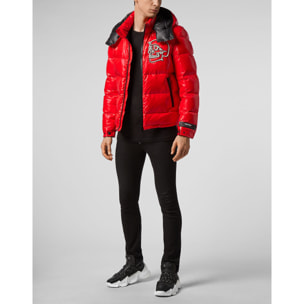 PHILIPP PLEIN Nylon Jacket SKULL