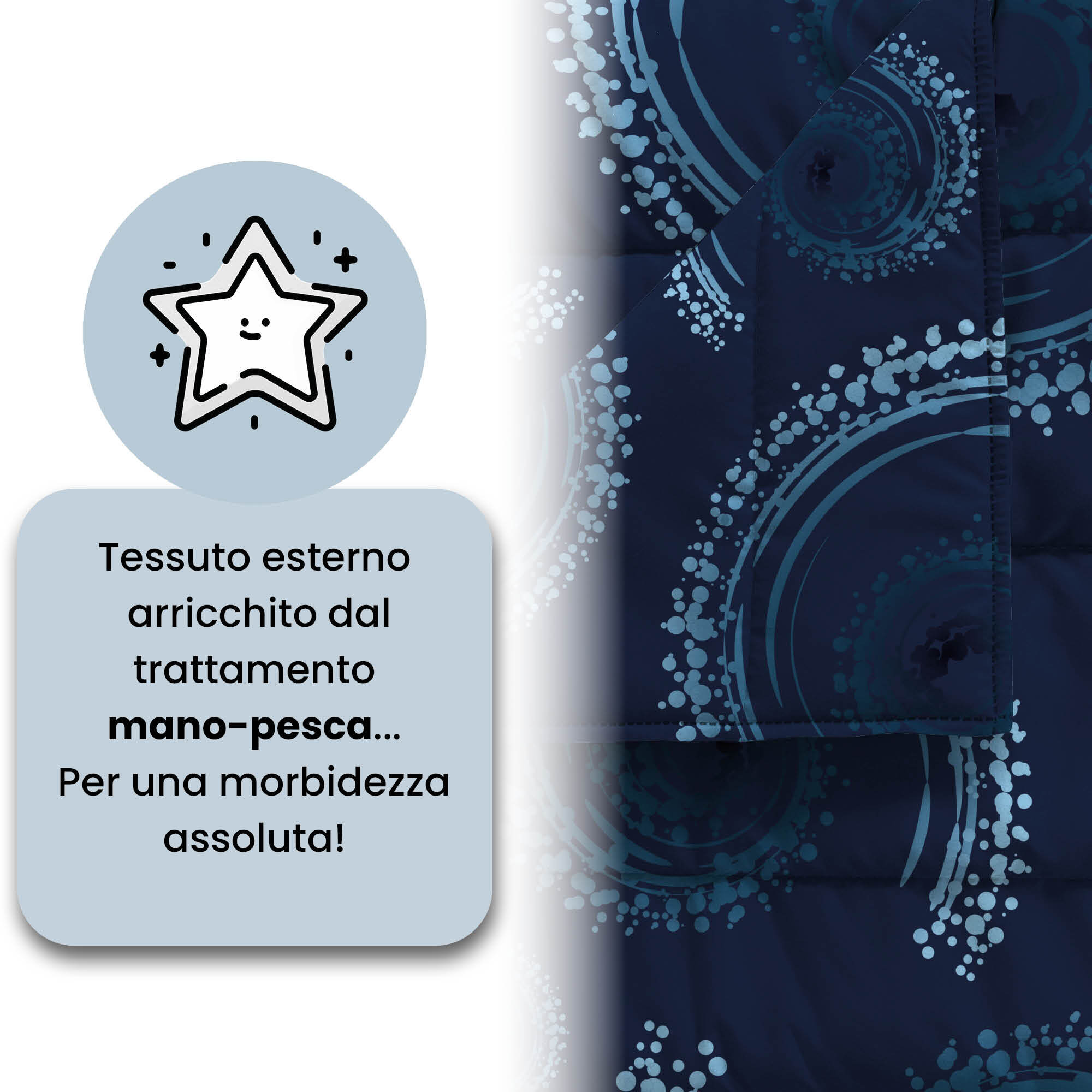 TRAPUNTINO ESTIVO BASIC, 100gr - Made in Italy - SINGOLO