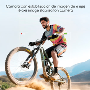 Gafas inteligentes HY15 con cámara de 12 MP para fotos y video de 2.5k. Traductor en tiempo real con asistente de voz inteligente y acceso a ChatGPT vía app. Control de música y llamadas.