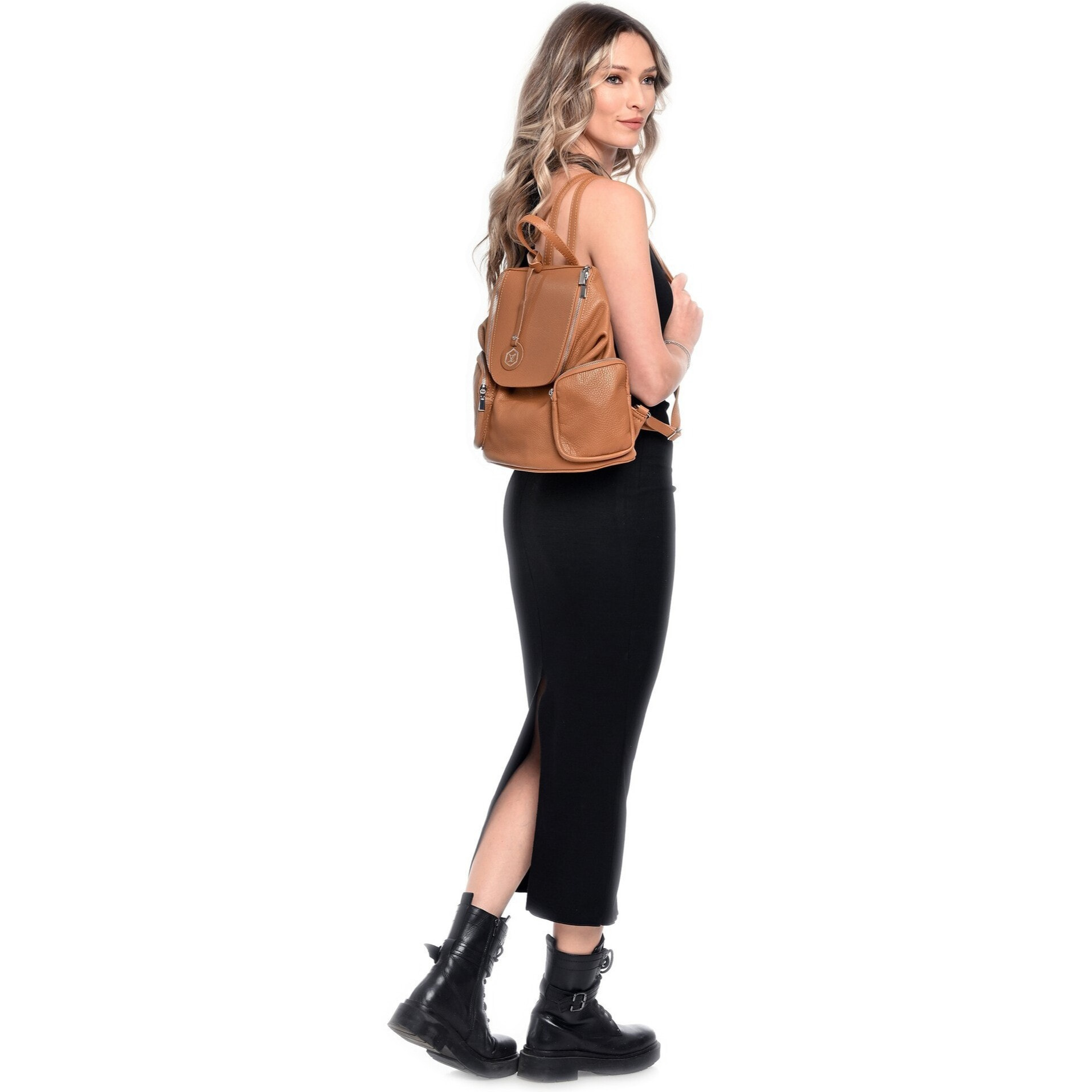 Zaino Anna Luchini Cammello