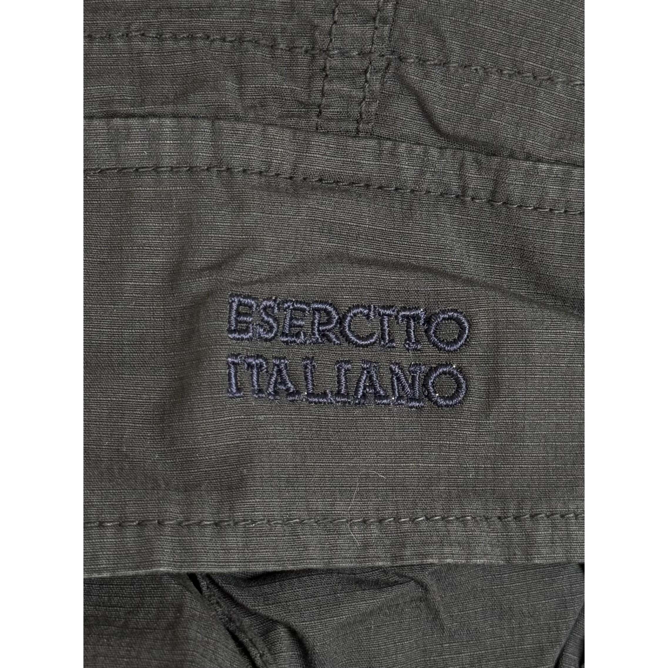 Bermuda Esercito cargo blu uomo