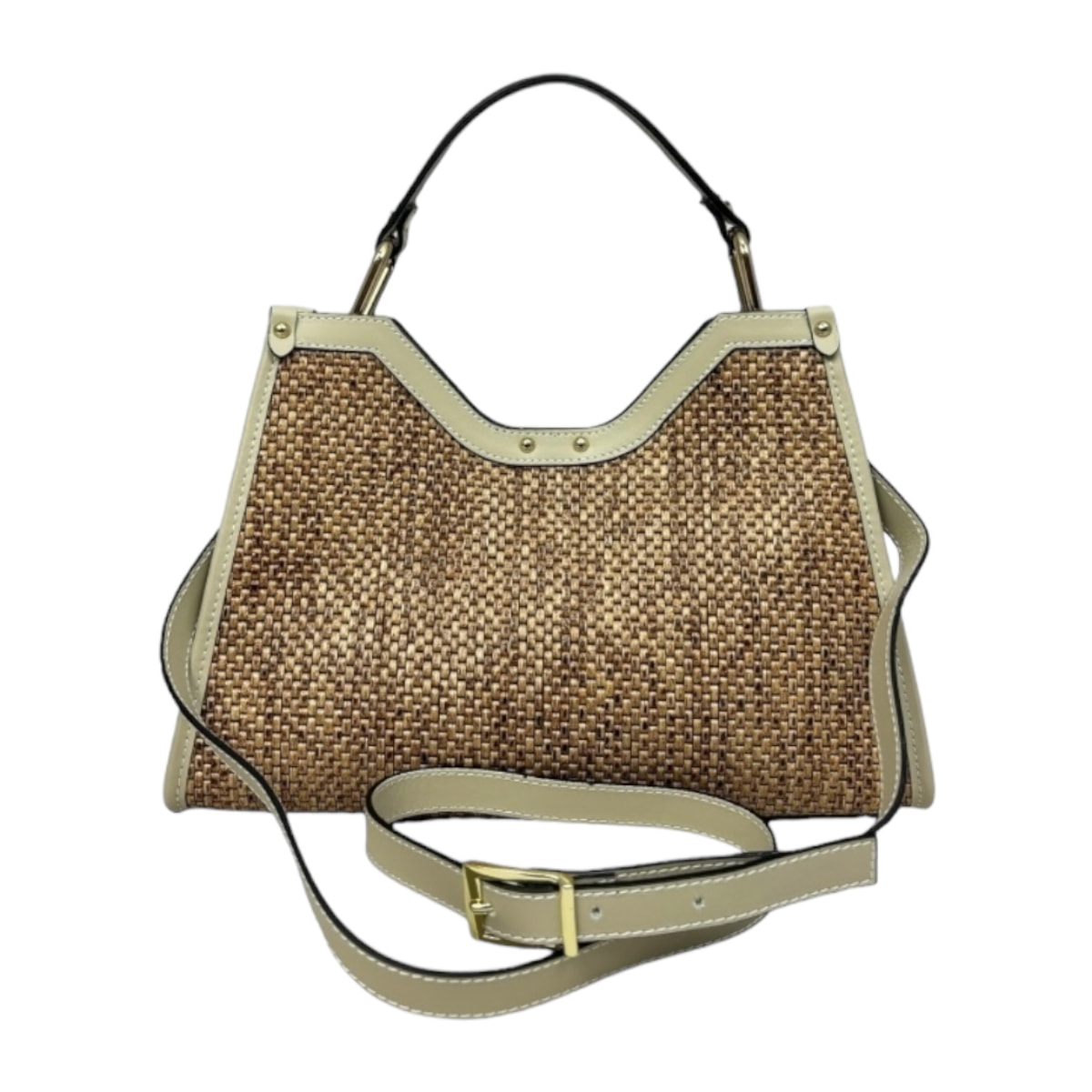 Bolso de mano Cheval Firenze Capri Mini Beige