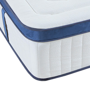 Matelas Hybride Suite Princière, Soutien Ferme, 30 cm, Micro-Ressorts & Mémoire de Forme