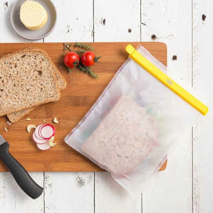 SET NOSTIK 4 SACS CONGELATION + CLIPS