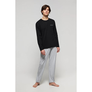 Pantaloni lunghi del pigiama Isaac grigio vigorè