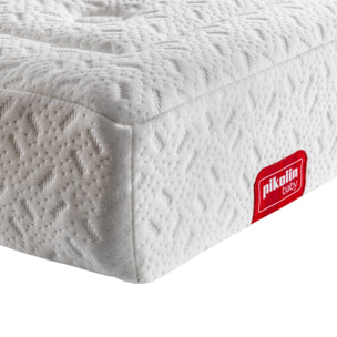Colchón de Cuna Espuma HR y Visco | 12cm | OEKOTEX | Funda Extraíble | Transpirable | BabyUltra