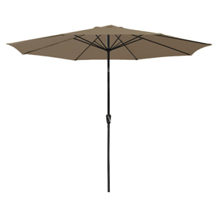 Parasol droit HAPUNA rond -