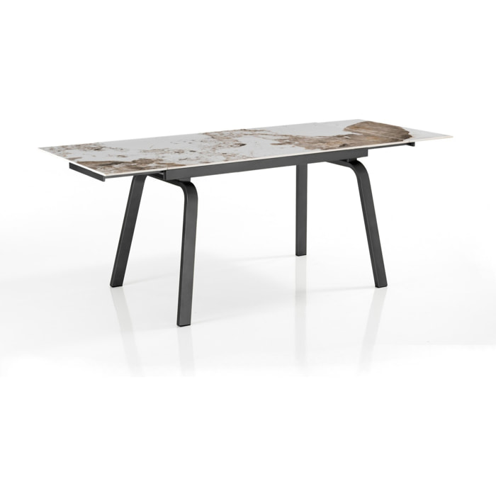 Tomasucci Table extensible TRUST ONICE GRIS
