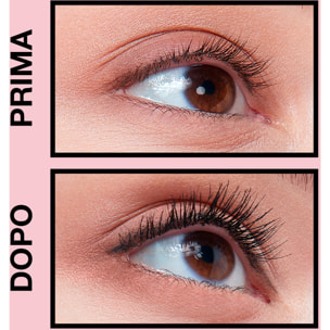 Mascara Nero in Confezione Regalo Natale Sky High Volumizzante e Allungante con Fibre di Bamboo