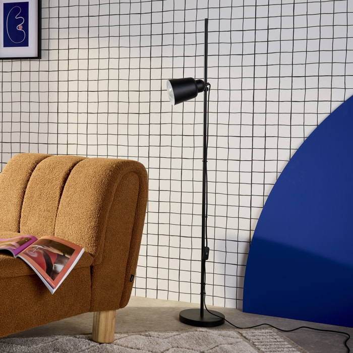 Lampadaire intérieur métal H 145cm REMI