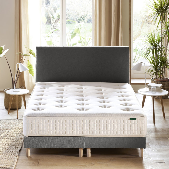 Ensemble matelas Le Latex Responsable + sommier