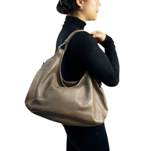 Borsa a spalla Cheval Firenze Malaga A/S Taupe