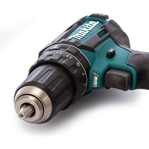 Perceuse visseuse à percussion 18V LXT - MAKITA - avec 2 batteries 18V 4.0Ah, chargeur, MakPac - DHP482RMJ