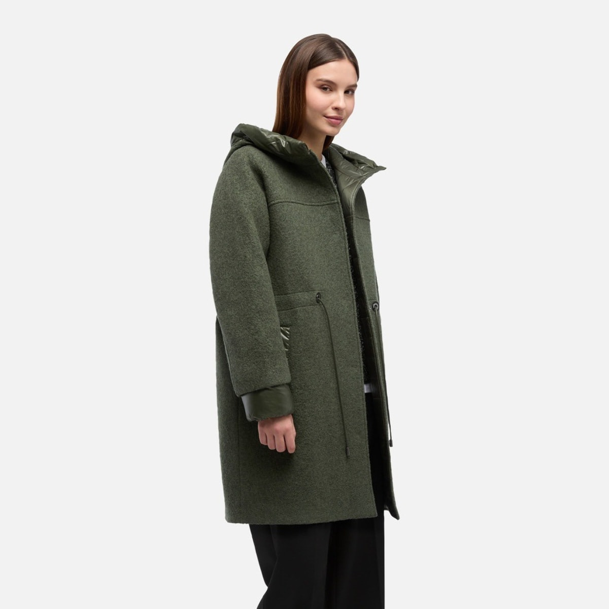 Abrigos Mujer de la marca GEOX  modelo W KLEOPY VERDE