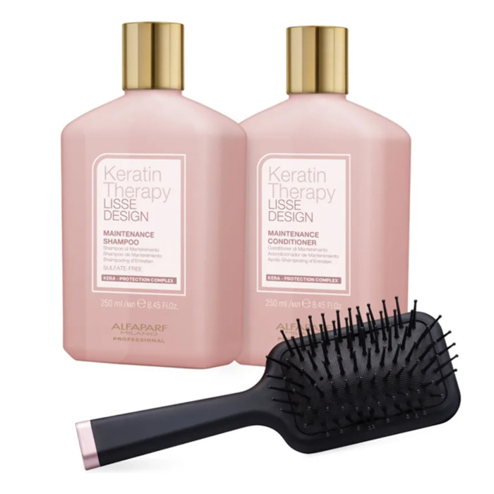 ALFAPARF MILANO Set Keratin Therapy Lisse Design Revitalizing Shampoo 250ml + Conditioner 250ml