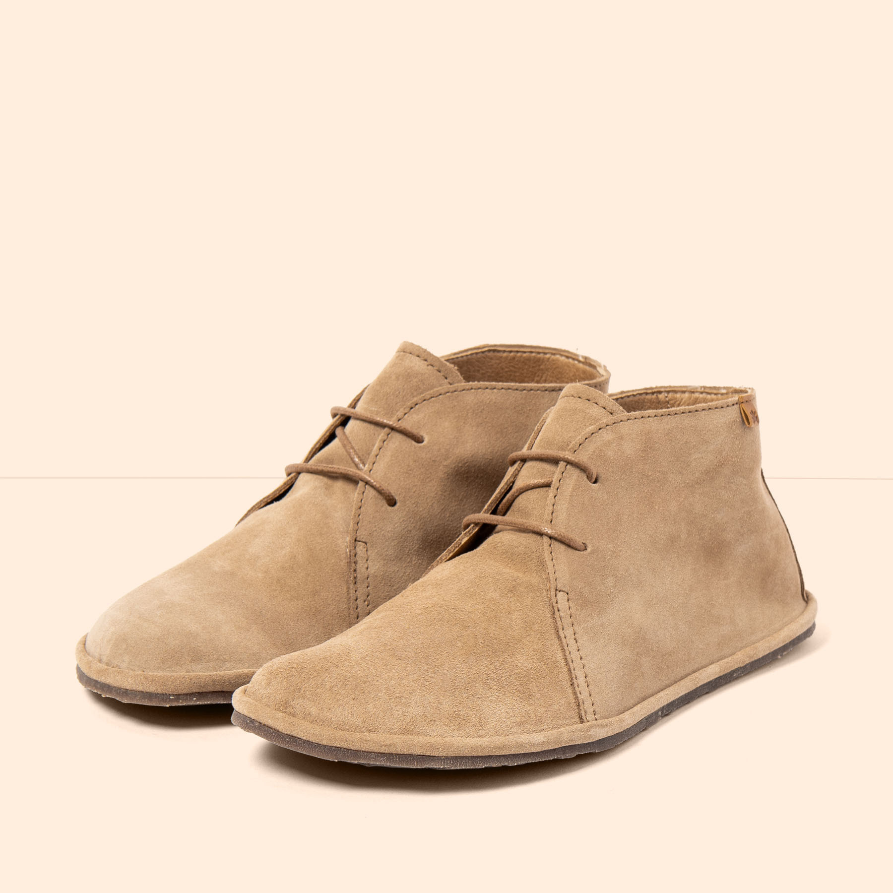 Botines N5672 SILK SUEDE SAHARA/ BARE color Sahara