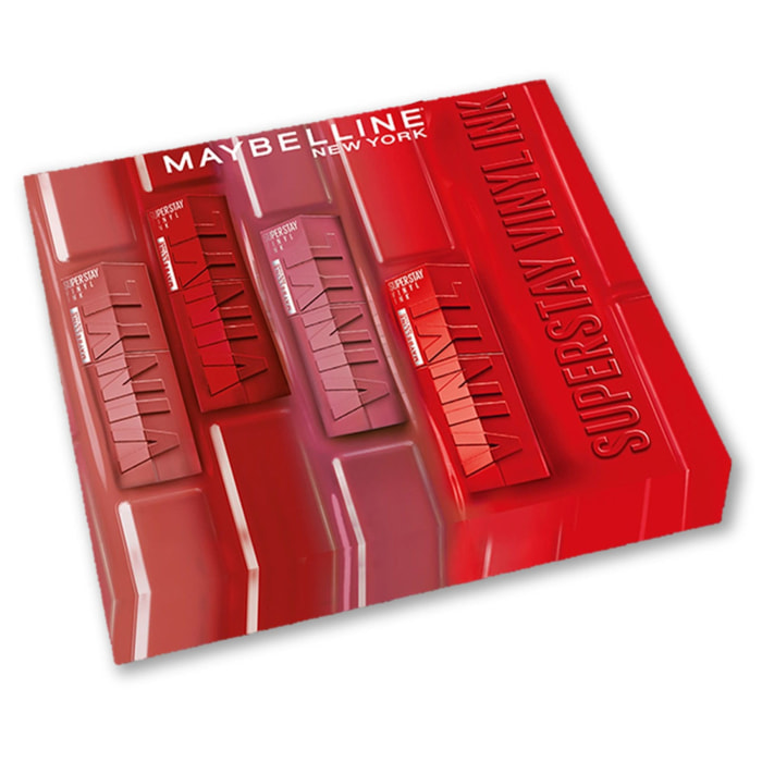 Maybelline New York Superstay Vinyl Ink Encre à lèvres liquide mat 25 RED HOT 20 COY 15 PEACHY 50 WICKED