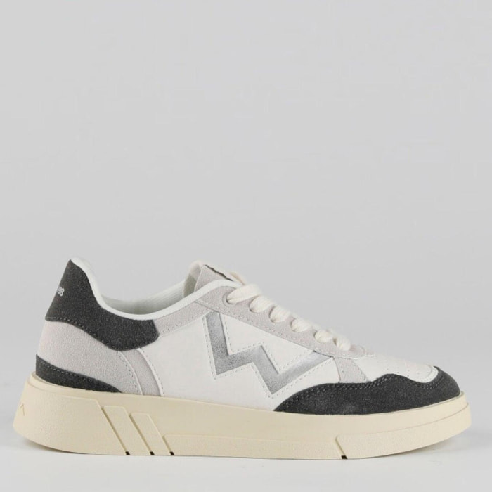 Zapatillas deportivas   - M1998 ANTRACITA - Beige - 3.5 cm