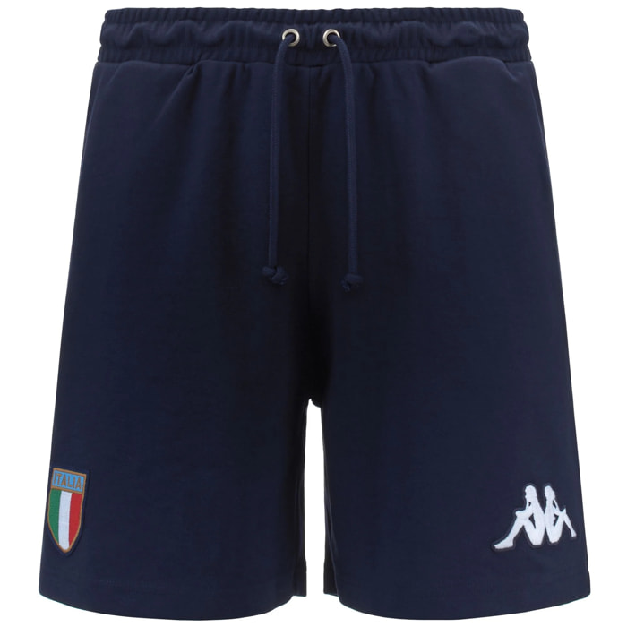 Kappa - Pantaloni Corti Uomo Blu - Eroi Short Italia